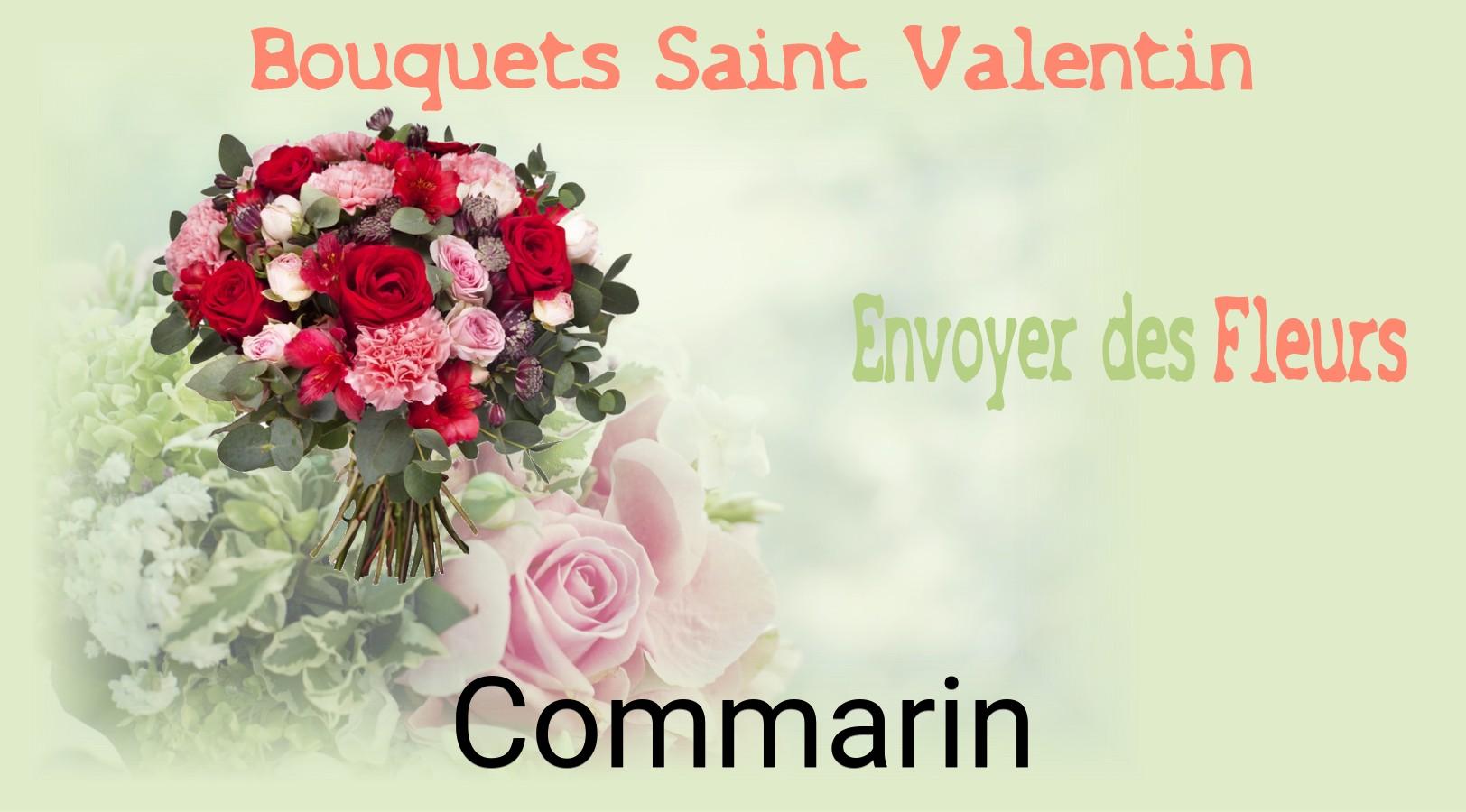 Roses de Saint-Valentin livrées à Commarin